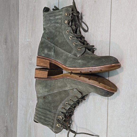 Sofft Women Baxter Aqua Ankle Leather Mooto Boots shoes sz 9.5M - Picture 10 of 14